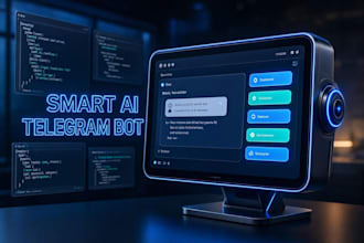 develop a custom telegram bot with python and database