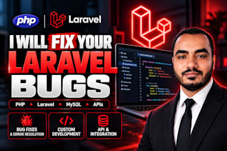fix bugs and errors and upgrade your laravel application