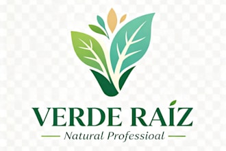 te diseño un logo profesional y moderno