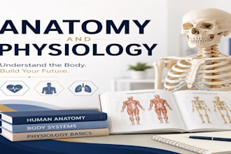 teach you physiology, anatomy, biology, chemistry, and pathology