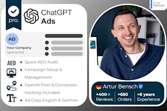 setup, manage and optimize your chat gpt ads campaign