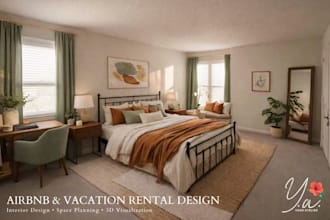design your airbnb or vacation rental interior