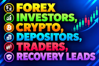 generate crypto leads, investor leads, forex leads, mlm leads, lead generation