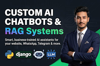 build a custom ai chatbot with llm and rag