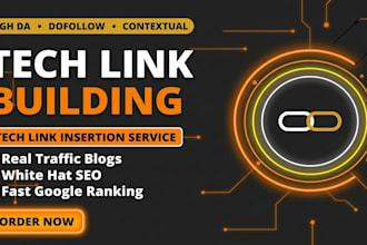 do high da tech guest post, tech link building and tech link insertion