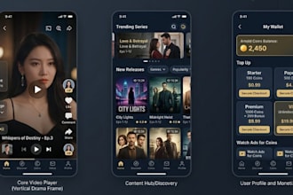build vertical short drama app, ott and video streaming app