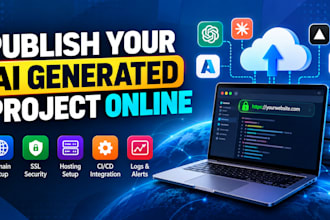 deploy your ai generated project online