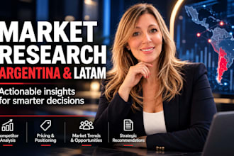research your argentina and latam market and competitors