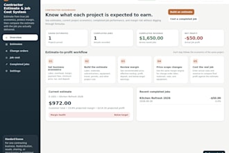 build a custom pricing and profit calculator