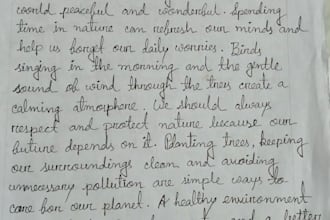 write beautiful handwritten personal letter and gift card