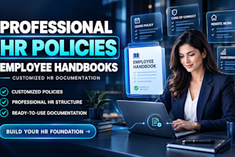 write professional HR policies and employee handbooks