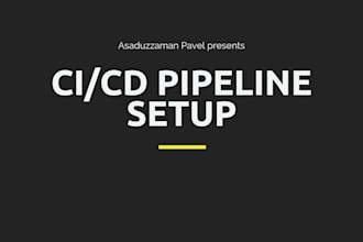 set up your cicd pipeline