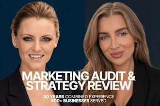audit your marketing and review your strategy