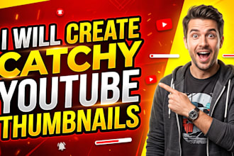 create a catchy youtube thumbnails