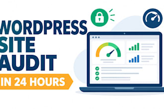 audit your wordpress site for speed, security and SEO issues