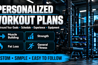 create a personalized workout plan