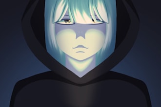 1 semi realistic illustration main theme halloween