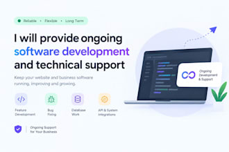 provide ongoing software development and technical support