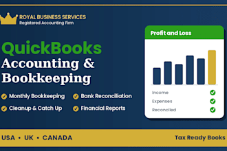 do accounting and bookkeeping in quickbooks online