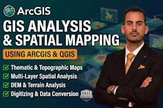 do comprehensive gis analysis and spatial mapping services