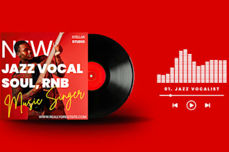 produce authentic jazz vocalist, singer songwriter, jazz soul rnb music composer