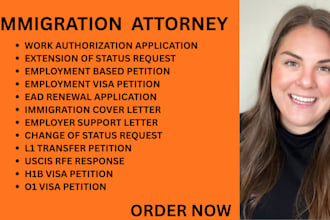 be your immigration lawyer for employment visa,work permits and status extension