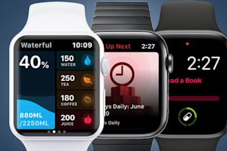develop wearable watch app, smartwatch app, fitness watch app, apple watch app