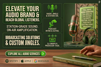 create a radio jingle intro beat radio podcast beat youthube intro jingle
