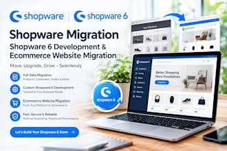 do shopware migration shopware 6 development and ecommerce website migration