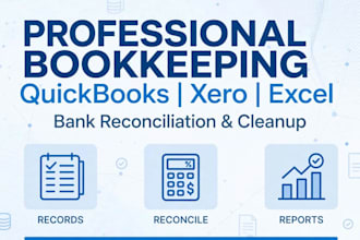 do bookkeeping accounting data and excel
