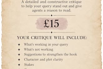 critique your query package for literary agents