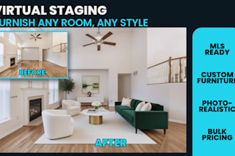 do virtual staging and virtual renovation for real estate