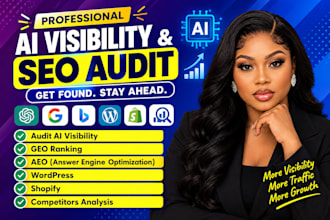 audit ai visibility GEO ranking aeo wordpress shopify competitor aeo performance