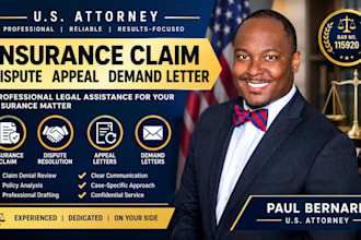 handle your insurance claim dispute appeal and demand letter