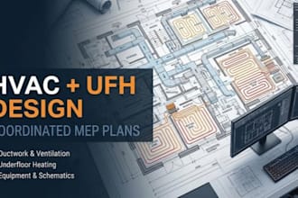 do hvac, underfloor heating and mep design