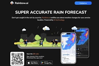develop weather app, forecast app, weather detect, climate app, ai climate app