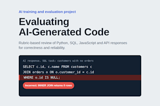 evaluate ai generated code and test llm coding responses