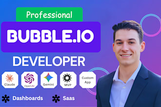 design bubble website bubble mvp saas bubble app developer, bubble io website