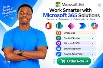 setup and support microsoft 365, office 365 and copilot studio ai agents