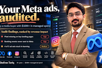 audit your facebook ads account and fix your tracking and lead quality