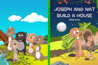 create cute animal and pet illutrations for your book
