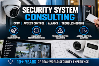 provide security system consulting for cctv and access control
