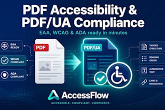 make your PDF accessible and PDF ua compliant for eaa wcag and ada