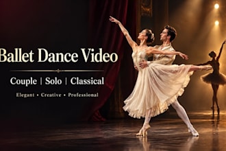 do an amazing contemporary couple dance video choreography dance for your song
