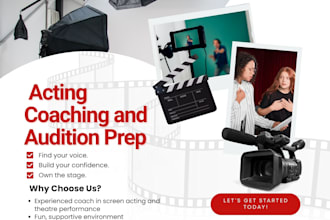 be your acting coach