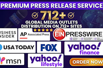 write and distribute your press release for maximum media exposure