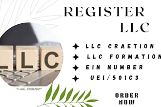 assist with us llc registration, llc formation, ein number company registration
