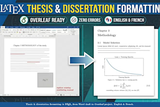 format your thesis or dissertation in clean latex