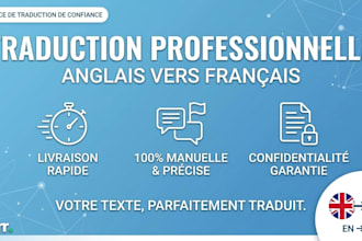 traduire vos textes de l anglais vers le francais