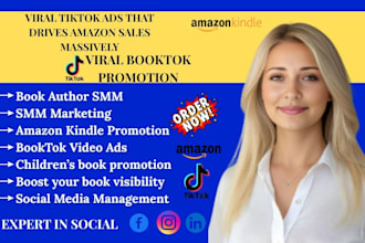 do booktok promotion children book marketing booktok author SMM book promotion